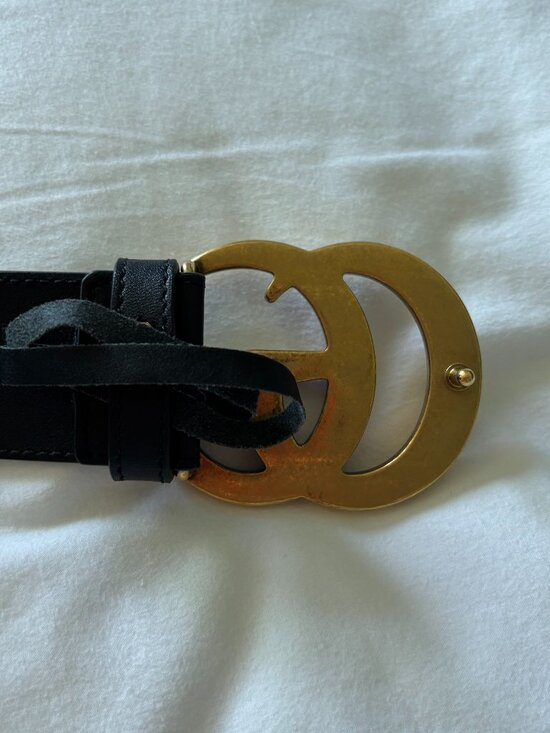 GG Marmont wide belt
